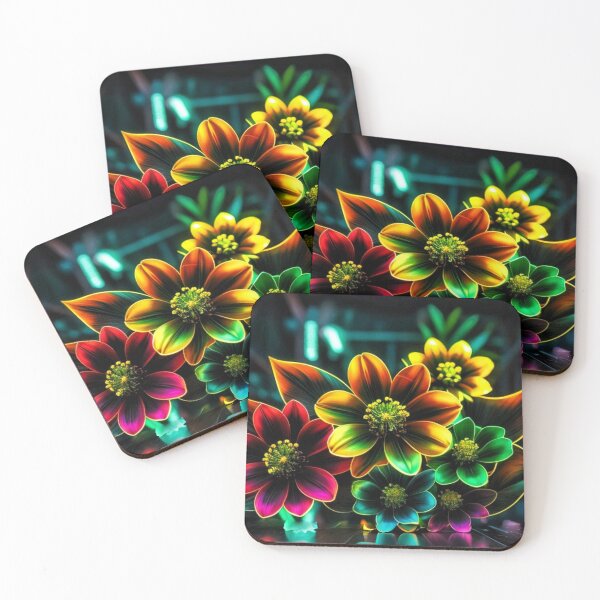 Item preview, Neon Blossom Surge designed and sold by BrownVibe.