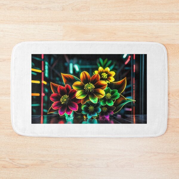Item preview, Neon Blossom Surge designed and sold by BrownVibe.