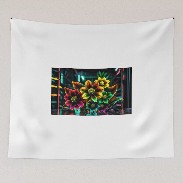 Item preview, Neon Blossom Surge designed and sold by BrownVibe.