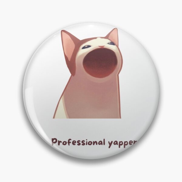 Item preview, professional yapper cat version designed and sold by Ruchixa.
