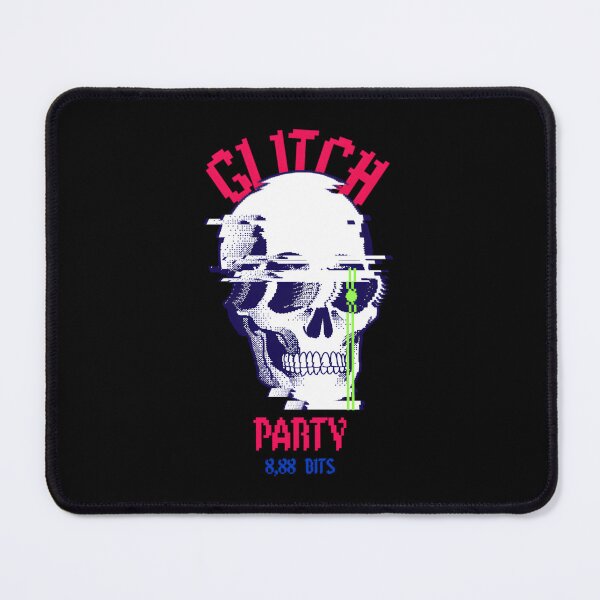 Item preview, Videogame Glitch Party 8 Bits Skeleton Essential 		 designed and sold by nwjmdrnnir64.