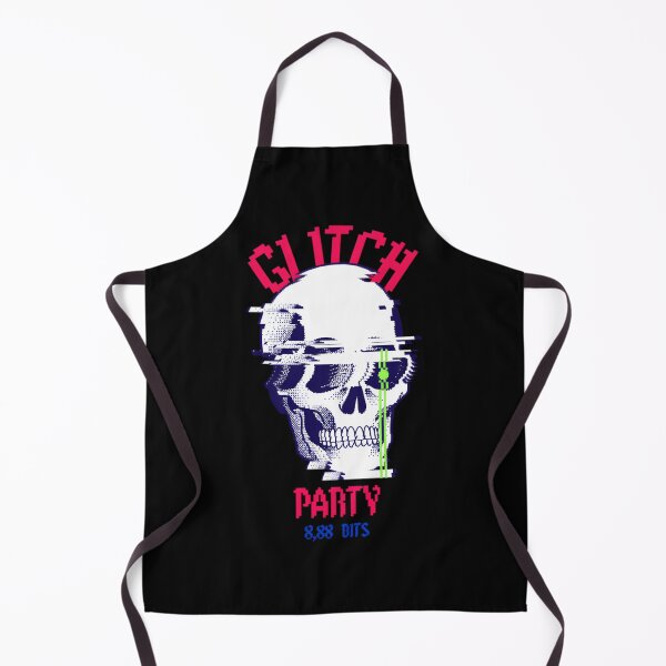 Item preview, Videogame Glitch Party 8 Bits Skeleton Essential 		 designed and sold by nwjmdrnnir64.