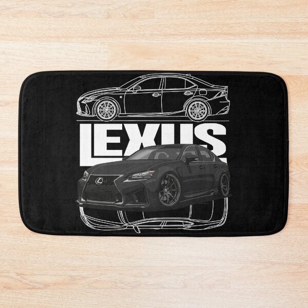Artikelvorschau, Lexus GS F Schwarz entworfen und verkauft von BronArtworks.