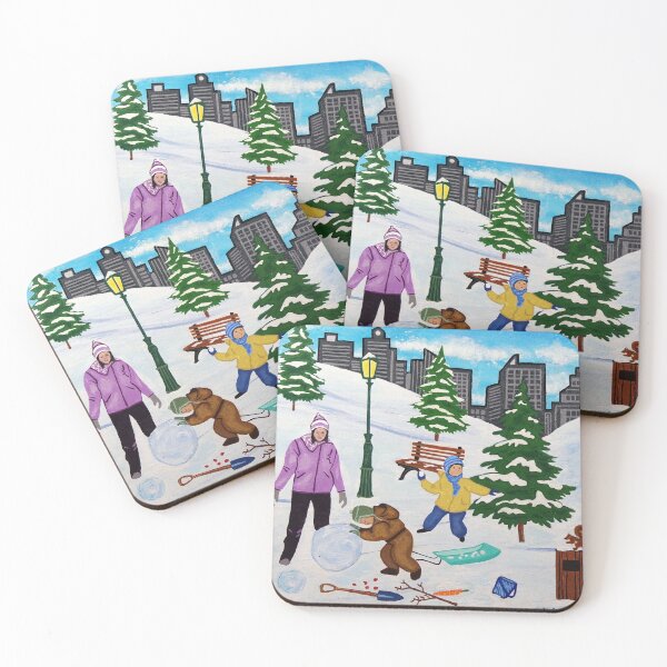 Item preview, Mathilde and the pleasures of winter designed and sold by Richard Leclerc, Artiste peintre.