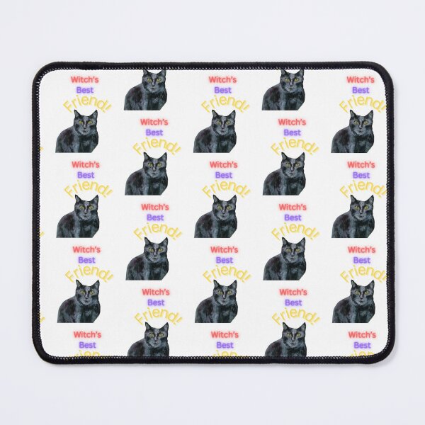 Item preview, Witch's Best Friend, black cat designed and sold by LadyMiloShop.