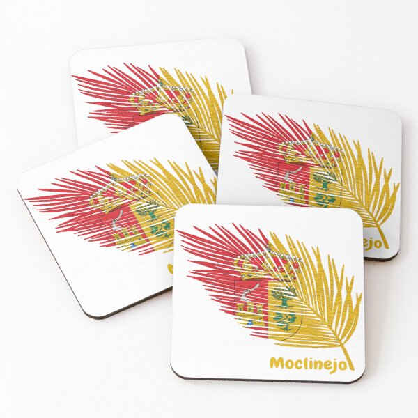 Item preview, Abstract Flag of Moclinejo – Feather Shape Design designed and sold by ArteJorge48.