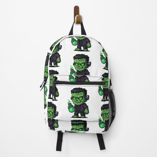 Item preview, Chibi Frankenstein with Potion – Kawaii Halloween Monster designed and sold by Ahau Designs.