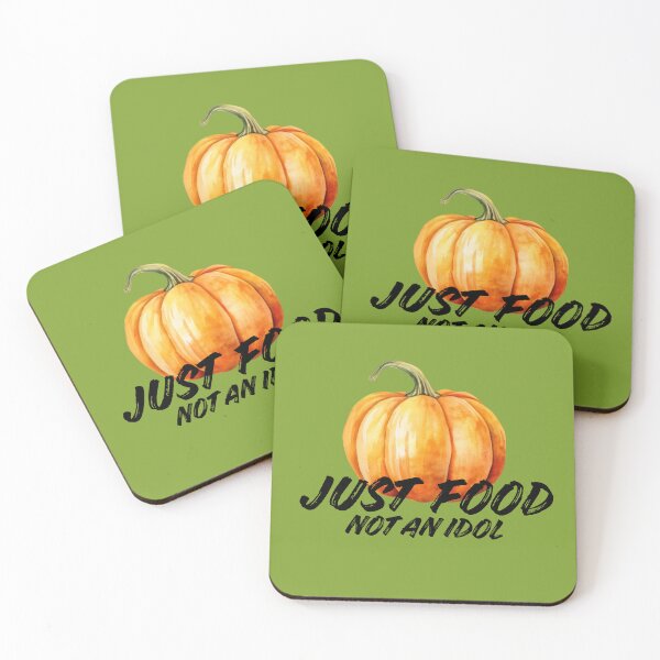 Item preview, Just Food Not An Idol – Pumpkin Anti Halloween designed and sold by Original Christians.
