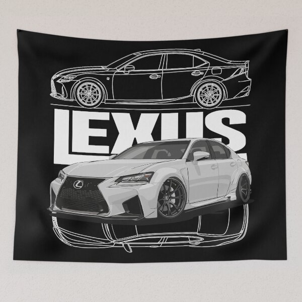Item preview, Lexus GS F White designed and sold by BronArtworks.