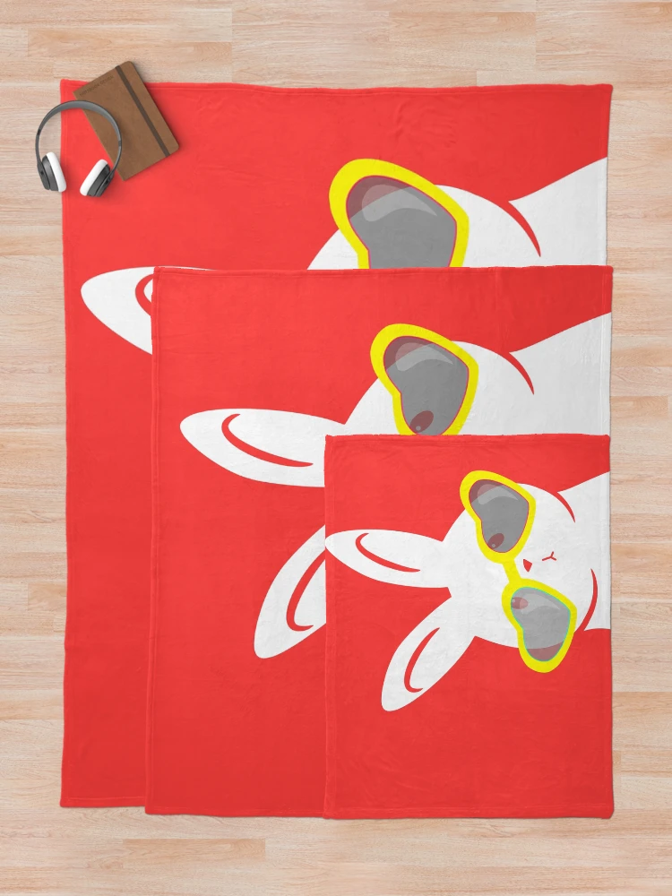 Thumbnail 5 of 6, Throw Blanket, Curious Rabbit designed and sold by urrin DESIGN.
