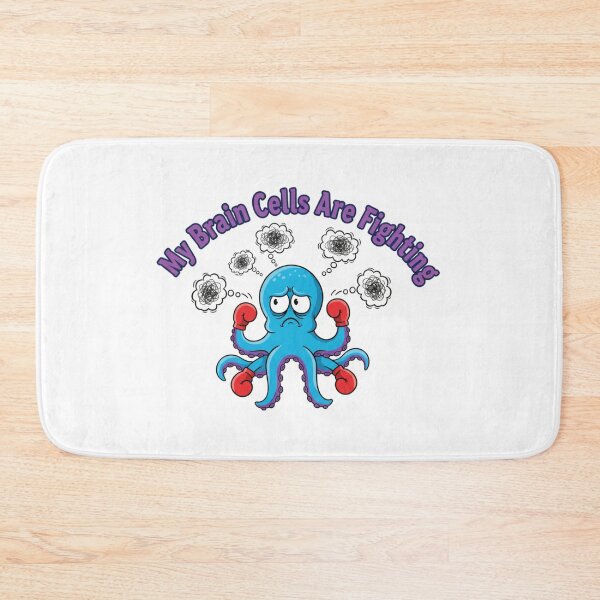 Item preview, Sarcastic Octopus: My Brain Cells Are Fighting designed and sold by LaElee.