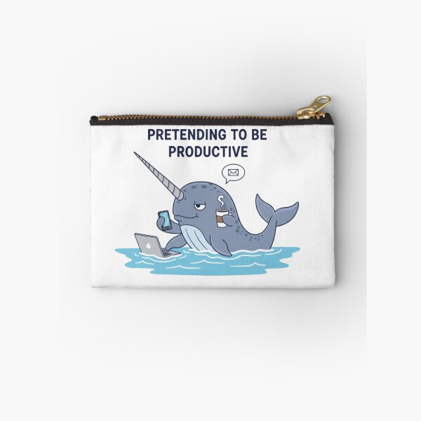 Item preview, Productive Narwhal: Pretending To Be Productive designed and sold by LaElee.