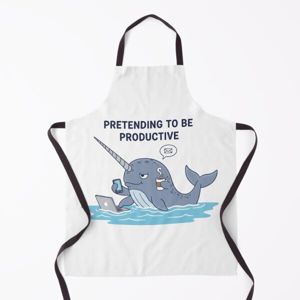 Item preview, Productive Narwhal: Pretending To Be Productive designed and sold by LaElee.
