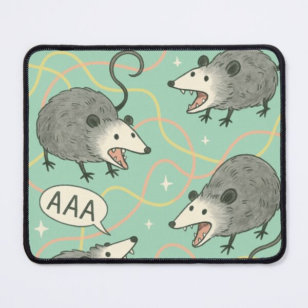 Item preview, Cute Possums Party AAA! designed and sold by BadaBingBear.