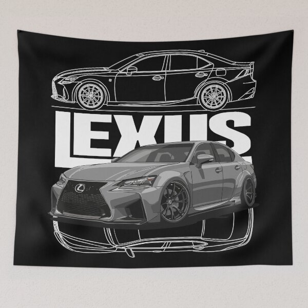 Item preview, Lexus GS F Gray designed and sold by BronArtworks.