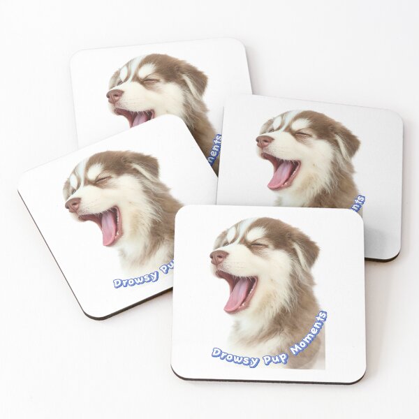 Item preview, Drowsy Pup Moments designed and sold by BrownVibe.