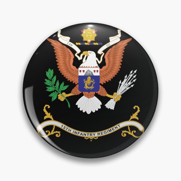 Item preview, Army - Regimental Colors - 15th Infantry Regiment  - Can Do X 300 designed and sold by Military Insignia Products.
