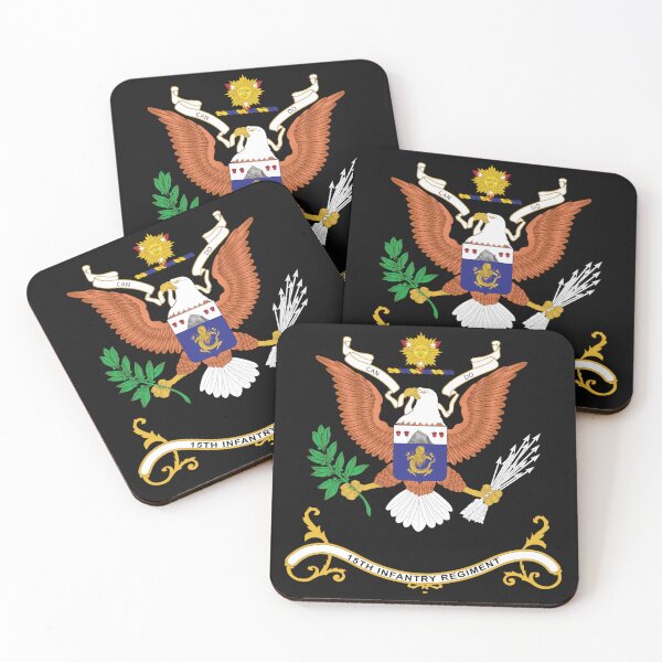 Item preview, Army - Regimental Colors - 15th Infantry Regiment  - Can Do X 300 designed and sold by Military Insignia Products.
