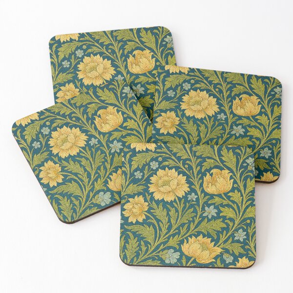 Item preview, AI Art inspired by William Morris Florals designed and sold by hermosaman.