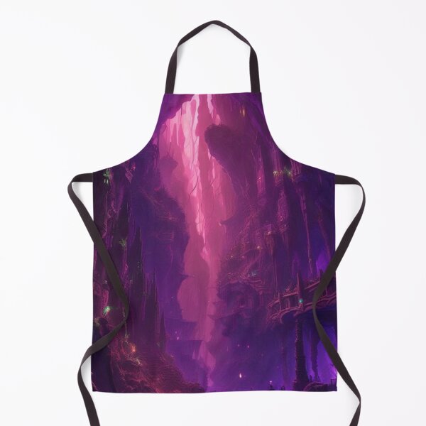 Item preview, Purple Caverns - Dark Fantasy Art concept designed and sold by Delerat7.