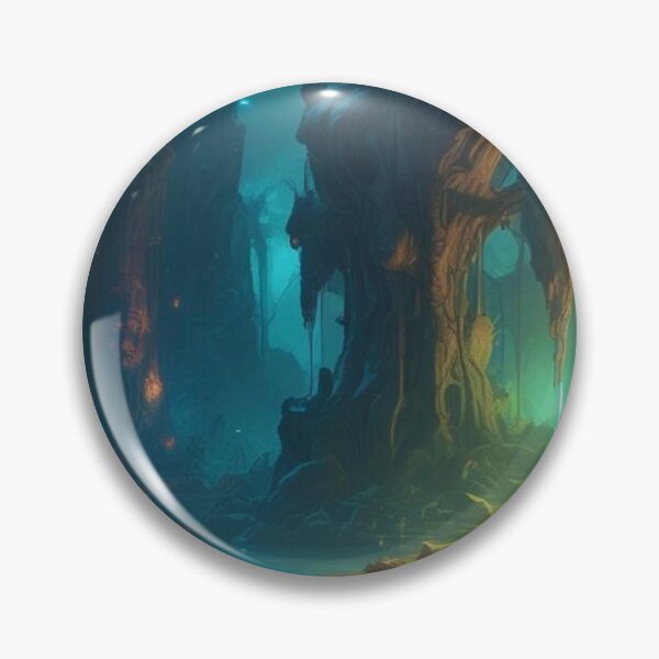 Item preview, Exploring the Caverns - Dark Fantasy Art concept designed and sold by Delerat7.