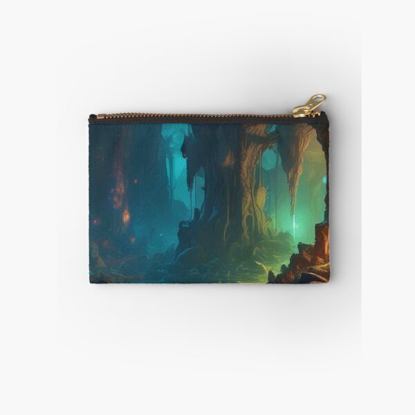 Item preview, Exploring the Caverns - Dark Fantasy Art concept designed and sold by Delerat7.