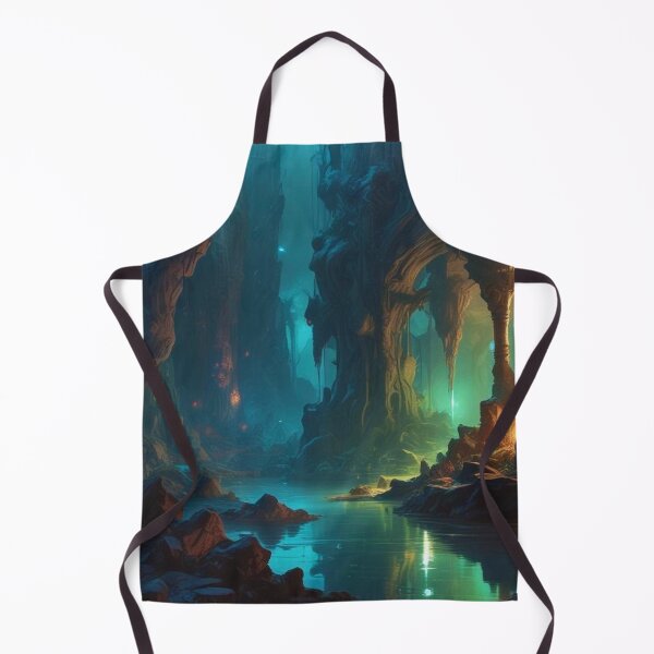 Item preview, Exploring the Caverns - Dark Fantasy Art concept designed and sold by Delerat7.