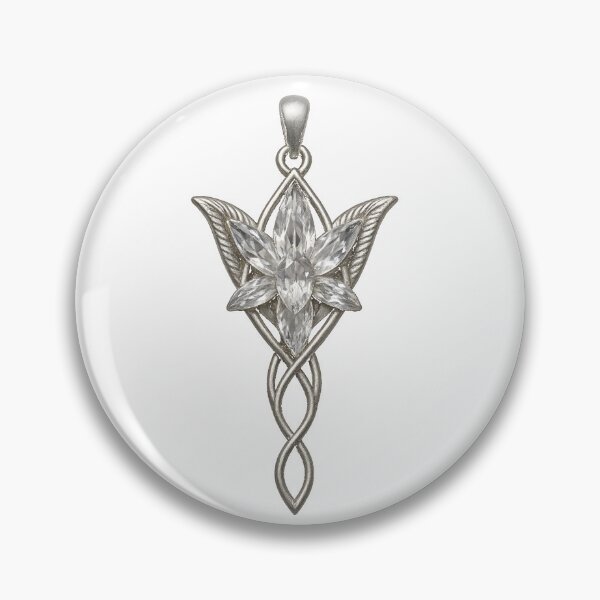 Item preview, Evenstar Pendant designed and sold by The Painted Topaz.