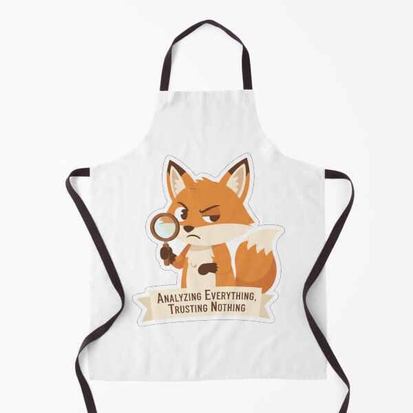 Item preview, Overthinking Fox: Analyzing Everything Trusting Nothing designed and sold by LaElee.