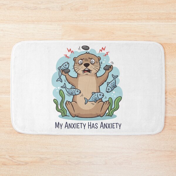 Item preview, Stressed Otter: My Anxiety Has Anxiety designed and sold by LaElee.