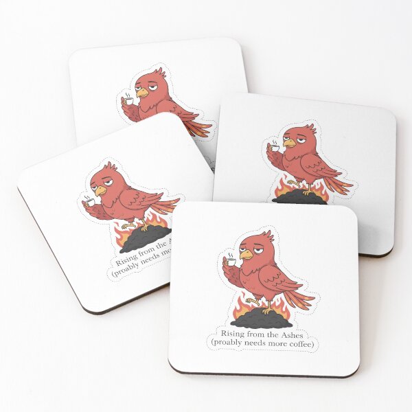 Item preview, Resilient Phoenix: Rising From The Ashes Needs More Coffee designed and sold by LaElee.
