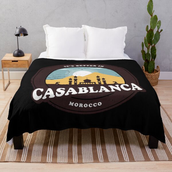 Item preview, Casablanca Morocco Vintage Mosque Design designed and sold by hrurmnrpipt38.