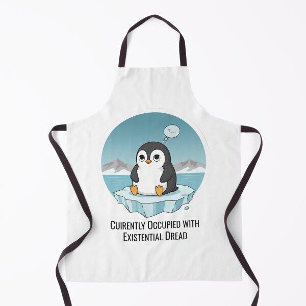 Item preview, Busy Penguin: Currently Occupied With Existential Dread designed and sold by LaElee.