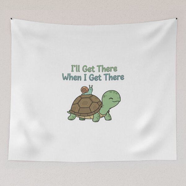 Item preview, Procrastinating Turtle: Ill Get There When I Get There designed and sold by LaElee.
