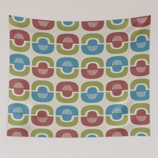 Item preview, Mid Century Modern Geometric Abstract Pattern designed and sold by tonymagnerart.