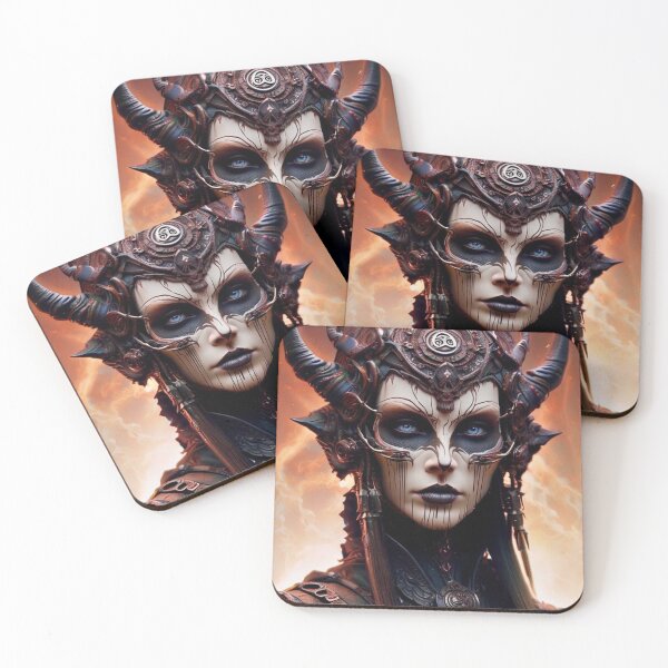 Item preview, Lady of Death - Dark Fantasy Horror Art concept designed and sold by Delerat7.