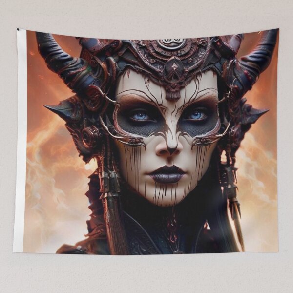 Item preview, Lady of Death - Dark Fantasy Horror Art concept designed and sold by Delerat7.