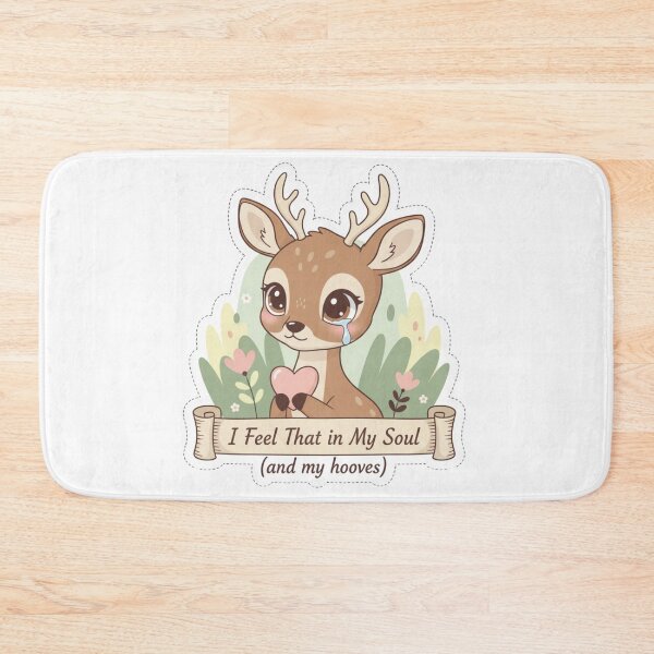 Item preview, Empathetic Deer: I Feel That In My Soul And My Hooves designed and sold by LaElee.