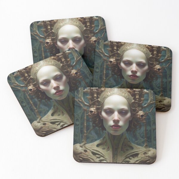 Item preview, Bio Punk Dark Oracle - Dark Fantasy Horror Art concept designed and sold by Delerat7.