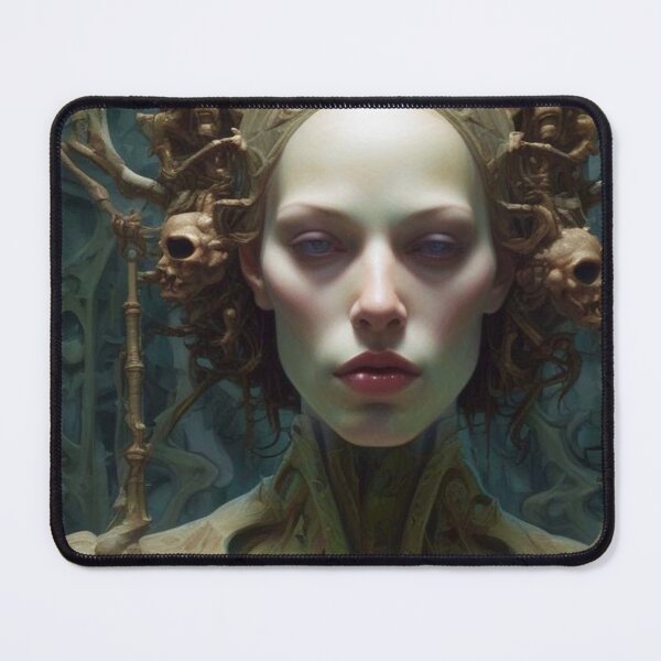 Item preview, Bio Punk Dark Oracle - Dark Fantasy Horror Art concept designed and sold by Delerat7.