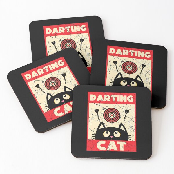 Item preview, Dart Player Cat  	 designed and sold by gvlftqees68.