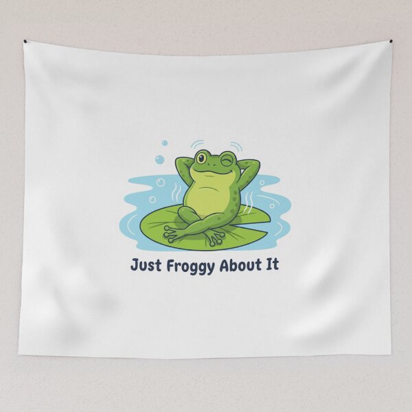 Item preview, Chill Frog: Just Froggy About It designed and sold by LaElee.