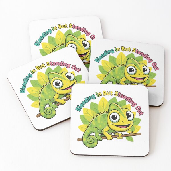 Item preview, Optimistic Chameleon: Blending In But Standing Out designed and sold by LaElee.