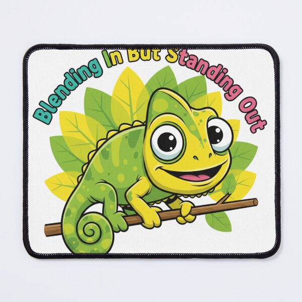Item preview, Optimistic Chameleon: Blending In But Standing Out designed and sold by LaElee.