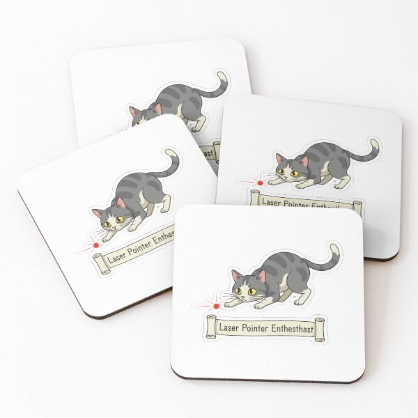 Item preview, Focused Cat: Laser Pointer Enthusiast designed and sold by LaElee.