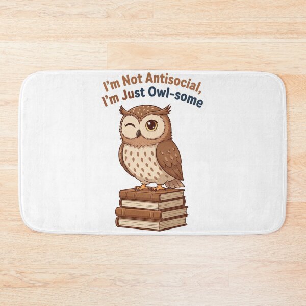Item preview, Introverted Owl: Im Not Antisocial Im Just Owl Some designed and sold by LaElee.