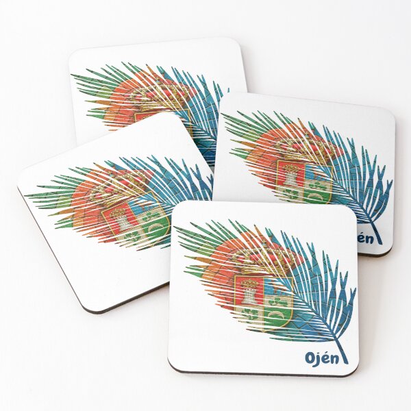Item preview, Abstract Flag of Ojen – Feather Shape Design designed and sold by ArteJorge48.