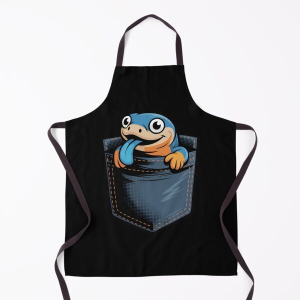 Item preview, Pocket Blue Tongue Skink Cute Cartoon Lizard designed and sold by Blok45.