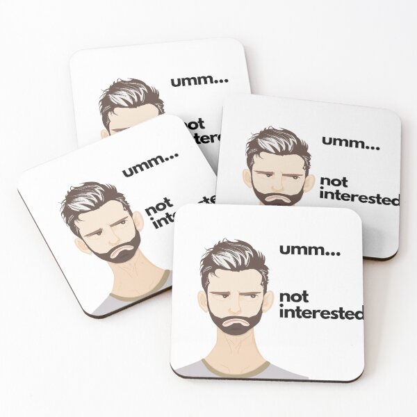 Item preview, Boring Man designed and sold by Moonveilcreator.