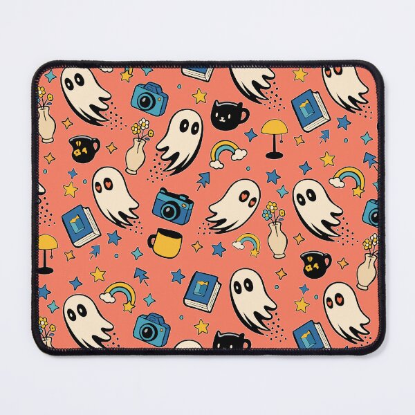 Item preview, Cute Ghost Pattern – SPOOQY Haunt and Harmony designed and sold by SPOOQY studio.